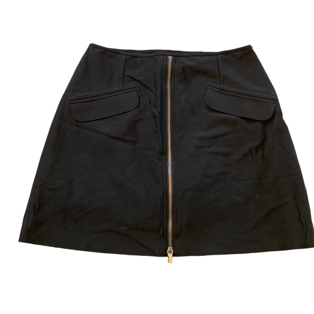 Athleta Stellar Zip Up Skirt Skort Black Size XS